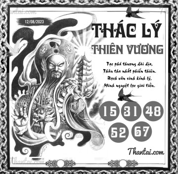 THÁC LÝ THIÊN VƯƠNG 12/08/2023