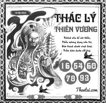 THÁC LÝ THIÊN VƯƠNG 14/08/2023