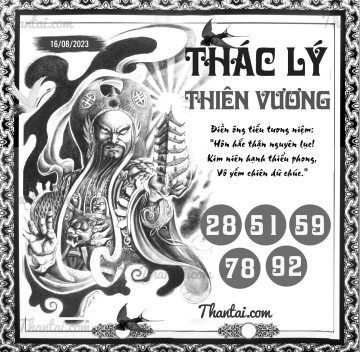 THÁC LÝ THIÊN VƯƠNG 16/08/2023