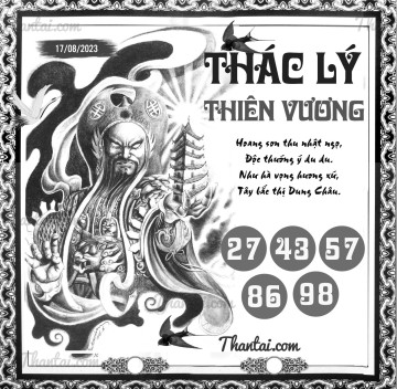 THÁC LÝ THIÊN VƯƠNG 17/08/2023