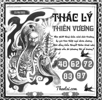 THÁC LÝ THIÊN VƯƠNG 22/08/2023