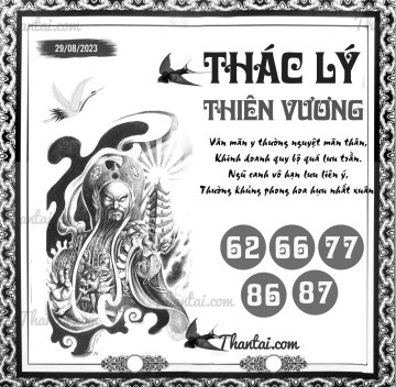 THÁC LÝ THIÊN VƯƠNG 29/08/2023