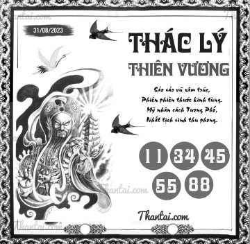 THÁC LÝ THIÊN VƯƠNG 31/08/2023