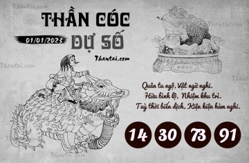 THẦN CÓC DỰ SỐ 01/01/2023