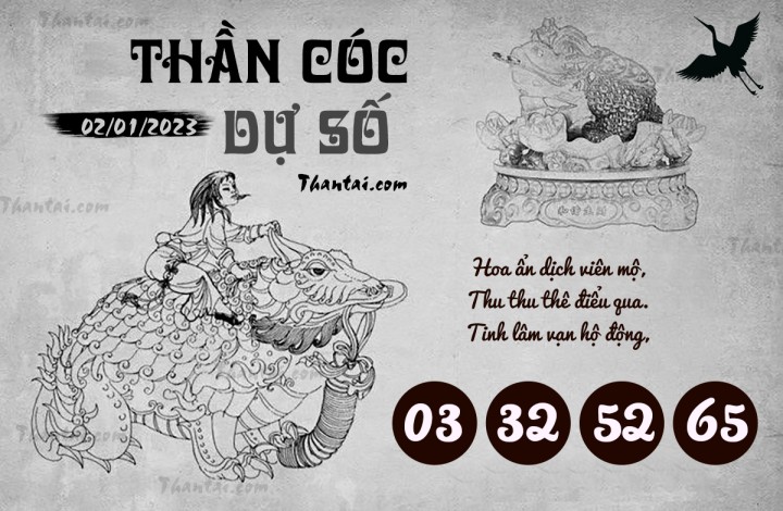 THẦN CÓC DỰ SỐ 01/01/2023