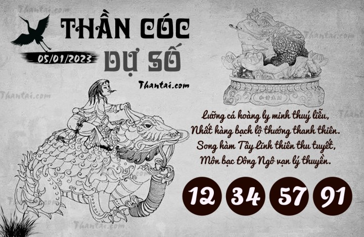 THẦN CÓC DỰ SỐ 01/01/2023