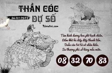 THẦN CÓC DỰ SỐ 06/01/2023