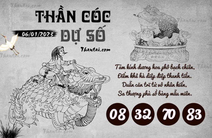THẦN CÓC DỰ SỐ 01/01/2023