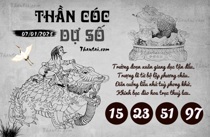 THẦN CÓC DỰ SỐ 01/01/2023