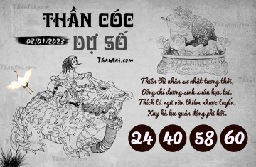 THẦN CÓC DỰ SỐ 08/01/2023