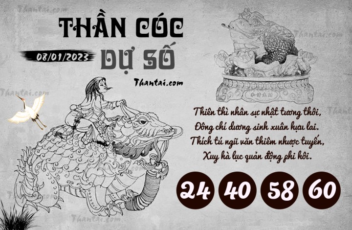 THẦN CÓC DỰ SỐ 01/01/2023