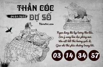 THẦN CÓC DỰ SỐ 09/01/2023