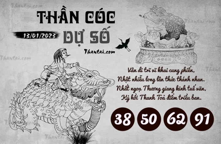THẦN CÓC DỰ SỐ 01/01/2023