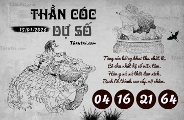 THẦN CÓC DỰ SỐ 15/01/2023