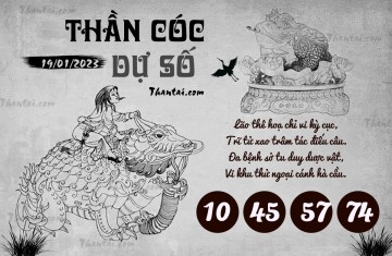 THẦN CÓC DỰ SỐ 19/01/2023