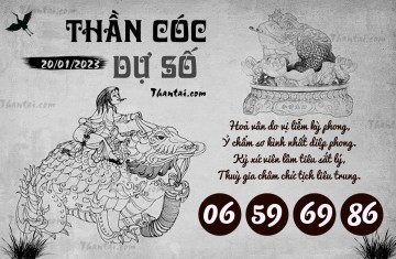 THẦN CÓC DỰ SỐ 20/01/2023