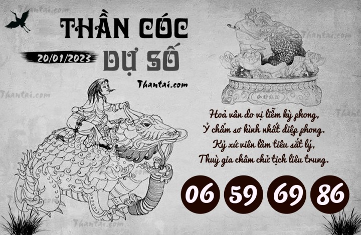 THẦN CÓC DỰ SỐ 05/01/2023