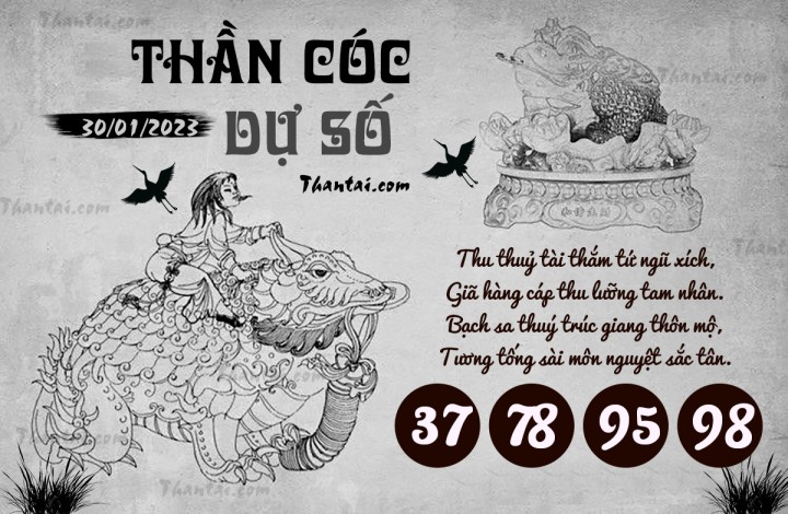 THẦN CÓC DỰ SỐ 15/01/2023