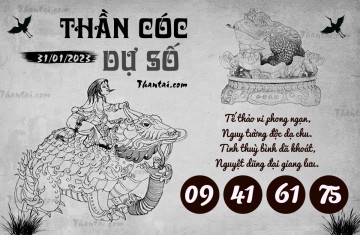 THẦN CÓC DỰ SỐ 31/01/2023