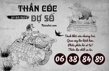 THẦN CÓC DỰ SỐ 01/02/2023