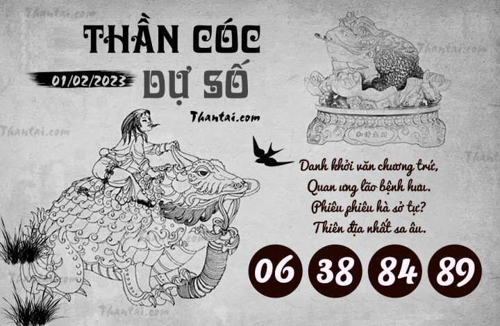 THẦN CÓC DỰ SỐ 17/01/2023