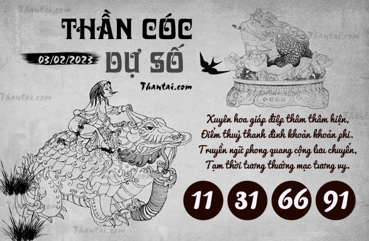 THẦN CÓC DỰ SỐ 19/01/2023