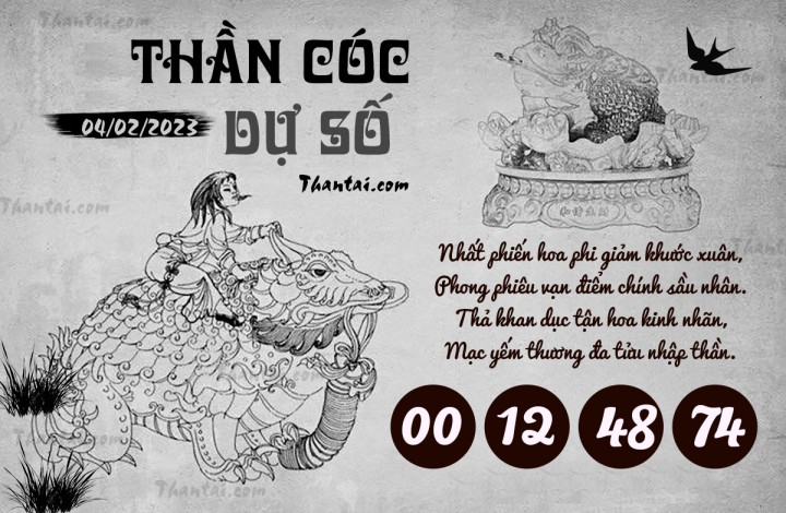 THẦN CÓC DỰ SỐ 20/01/2023