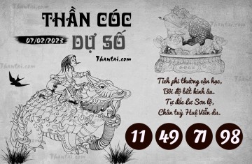 THẦN CÓC DỰ SỐ 07/02/2023