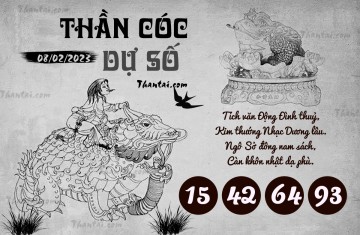 THẦN CÓC DỰ SỐ 08/02/2023