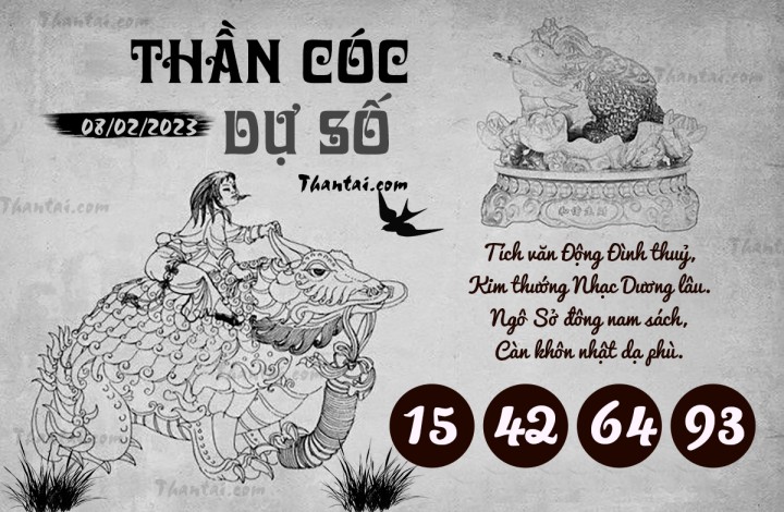 THẦN CÓC DỰ SỐ 24/01/2023