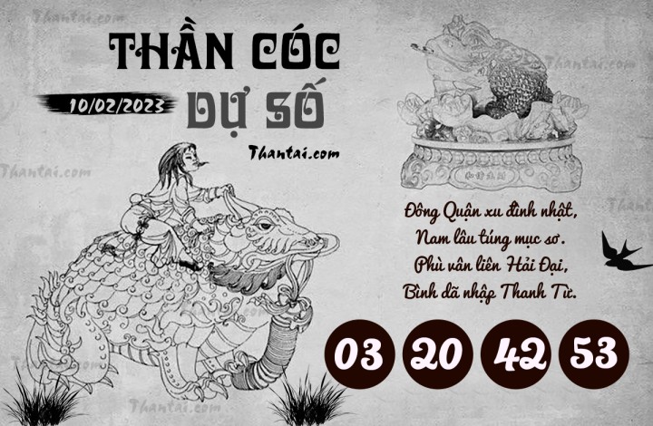 THẦN CÓC DỰ SỐ 26/01/2023