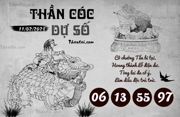 THẦN CÓC DỰ SỐ 27/01/2023