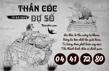 THẦN CÓC DỰ SỐ 12/02/2023