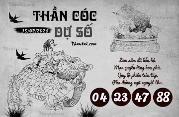 THẦN CÓC DỰ SỐ 15/02/2023