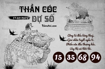 THẦN CÓC DỰ SỐ 17/02/2023