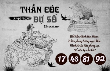 THẦN CÓC DỰ SỐ 21/02/2023