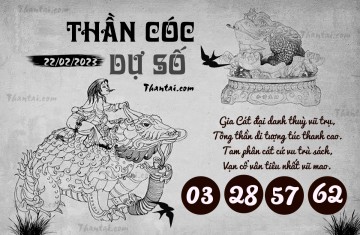 THẦN CÓC DỰ SỐ 22/02/2023