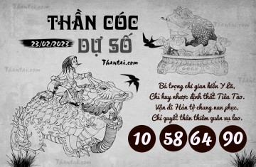 THẦN CÓC DỰ SỐ 23/02/2023