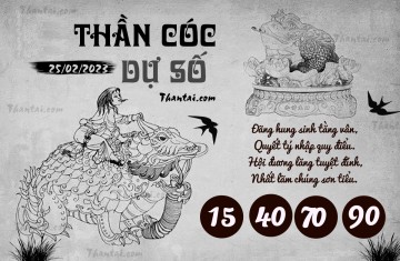 THẦN CÓC DỰ SỐ 25/02/2023