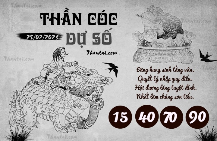 THẦN CÓC DỰ SỐ 10/02/2023