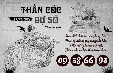 THẦN CÓC DỰ SỐ 27/02/2023