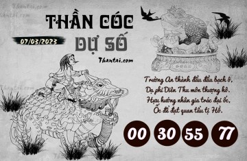 THẦN CÓC DỰ SỐ 07/03/2023