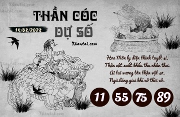 THẦN CÓC DỰ SỐ 14/03/2023