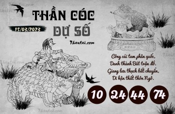 THẦN CÓC DỰ SỐ 15/03/2023