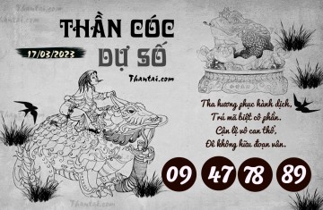 THẦN CÓC DỰ SỐ 17/03/2023