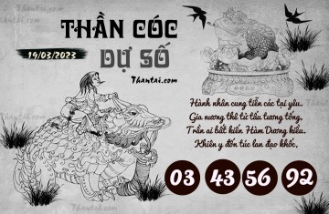 THẦN CÓC DỰ SỐ 19/03/2023