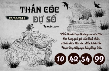 THẦN CÓC DỰ SỐ 20/03/2023