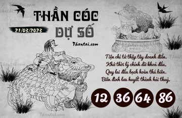 THẦN CÓC DỰ SỐ 21/03/2023