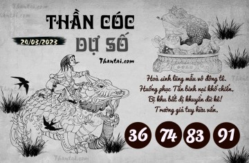 THẦN CÓC DỰ SỐ 24/03/2023