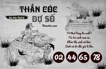 THẦN CÓC DỰ SỐ 26/03/2023